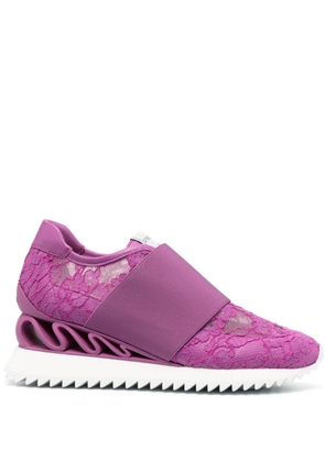 Le Silla Reiko lace sneakers - Purple