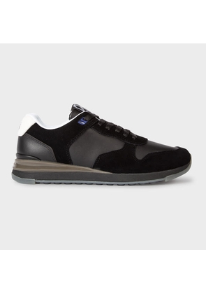 PS Paul Smith Men's Black Leather 'Ware' Trainers
