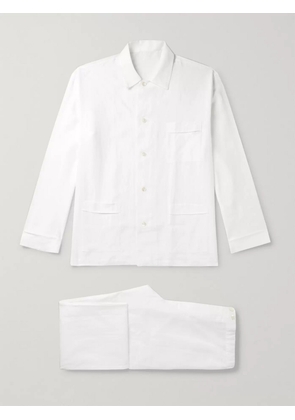 Anderson & Sheppard - Linen Pyjama Set - Men - White - S