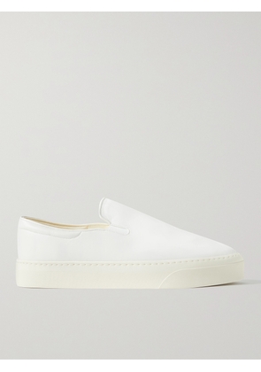 The Row - Dean Leather Slip-On Sneakers - Men - White - EU 40