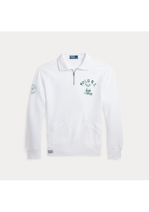 Wimbledon Fleece Collared Sweatshirt