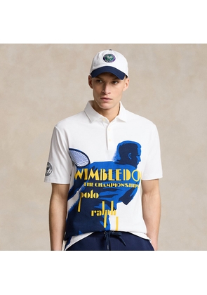 Wimbledon Classic Fit Graphic Polo Shirt