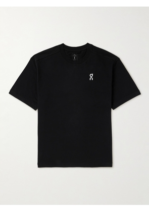 ON - Club Logo-Print Cotton-Jersey T-Shirt - Men - Black - S