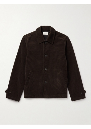The Row - Carsten Cotton and Cashmere-Blend Corduroy Overshirt - Men - Brown - UK/US 38