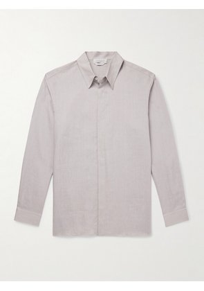 Gabriela Hearst - Nicolas Linen Shirt - Men - Gray - EU 38