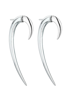 Shaun Leane Sterling Silver Hook Earrings (Size 2)