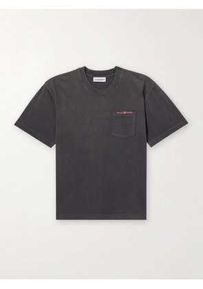 Cherry Los Angeles - Printed Cotton-Jersey T-Shirt - Men - Gray - XS