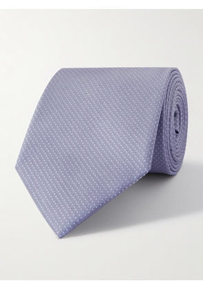 Paul Smith - 8cm Polka-Dot Silk-Jacquard Tie - Men - Purple