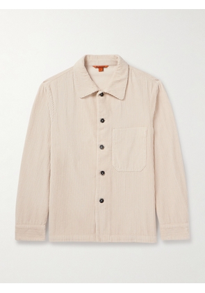 Barena - Garment-Dyed Cotton-Corduroy Overshirt - Men - Neutrals - IT 46
