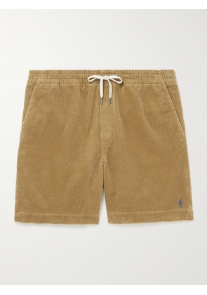 Polo Ralph Lauren - Prepster Straight-Leg Cotton-Corduroy Drawstring Shorts - Men - Brown - XS