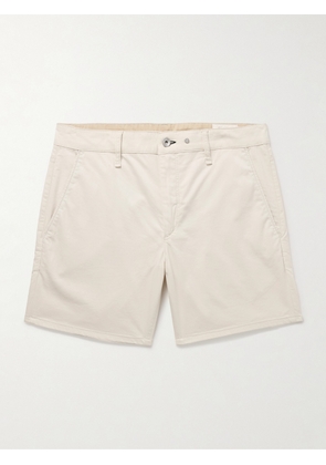 Rag & Bone - Straight-Leg Cotton-Blend Shorts - Men - Neutrals - UK/US 28
