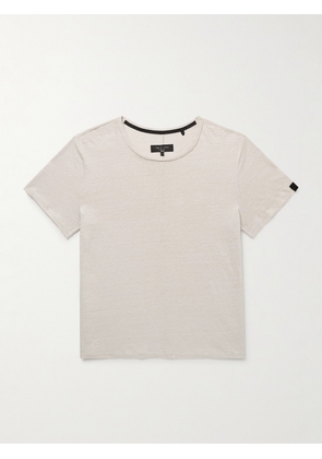 Rag & Bone - Classic Mercerised Linen T-Shirt - Men - Gray - XS