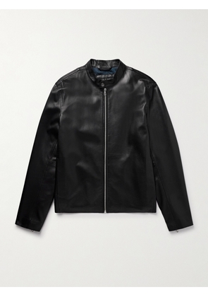 Rag & Bone - Café Racer Leather Jacket - Men - Black - XS