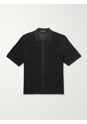Rag & Bone - Payton Cotton-Piqué Shirt - Men - Black - XS