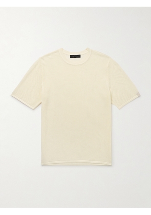 Rag & Bone - Payton Cotton-Piqué T-Shirt - Men - Neutrals - XS