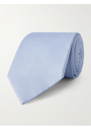 Paul Smith - 8cm Polka-Dot Silk-Jacquard Tie - Men - Blue