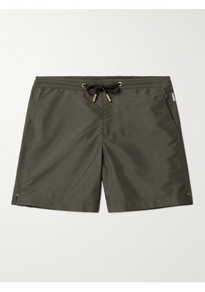 Orlebar Brown - Bulldog Straight-Leg Mid-Length Recycled Swim Shorts - Men - Green - UK/US 28