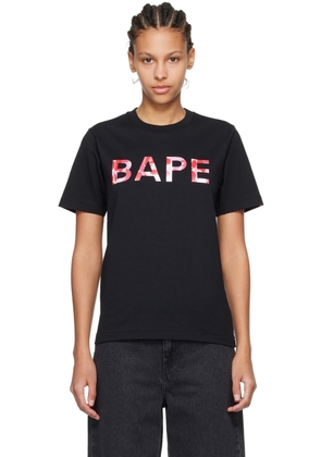 BAPE Black ABC Camo Glitter T-Shirt