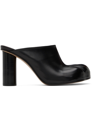 JW Anderson Black Paw Leather Mules