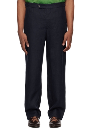 Bode Navy Suiting Trousers