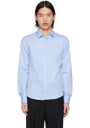 WOOYOUNGMI Blue Button Up Shirt