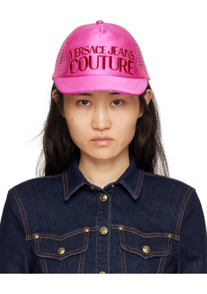 Versace Jeans Couture Pink Logo Cap