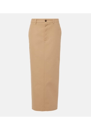 Wardrobe.NYC Drill cotton maxi skirt