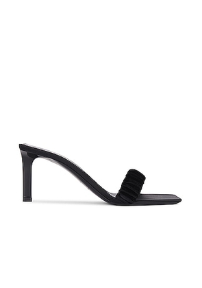 Saint Laurent Pam Mule Sandal in Nero - Black. Size 38.5 (also in ).