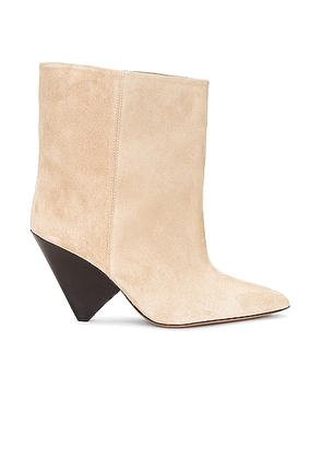 Isabel Marant Miyako Boot in Toffee - Beige. Size 41 (also in 36, 39).