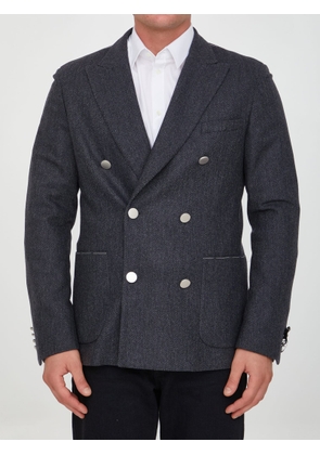 Tonello Grey Wool Jacket