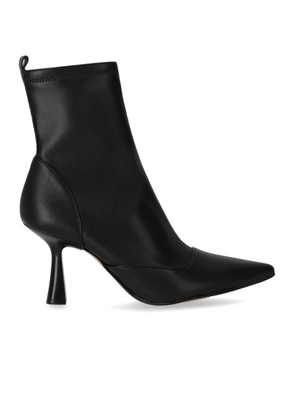 Michael Kors Clara Black Leather Ankle Boots