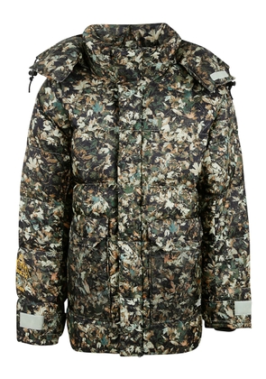 The North Face All-Over Floral Print Puffer Jacket