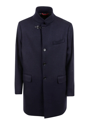 Fay Standing Collar Toggle Coat