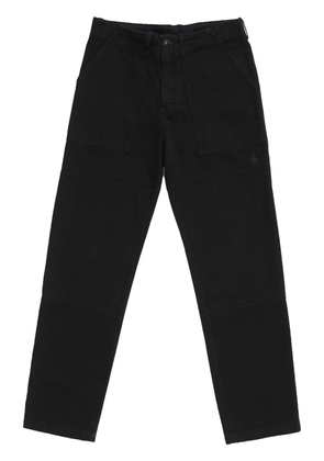 Marcelo Burlon County of Milan patchwork straight-legged trousers - Black