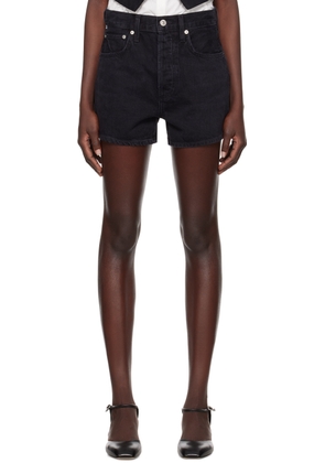 Citizens of Humanity Black Marlow Denim Shorts