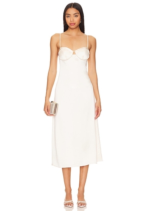 CAMI NYC Dorthea Dress in White. Size 0, 2, 6, 8.