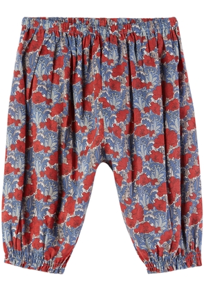 Caramel Baby Blue & Red Arnica Trousers