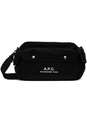A.P.C. Black Récupération 2.0 Bag