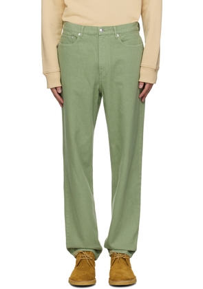 A.P.C. Green Martin Jeans