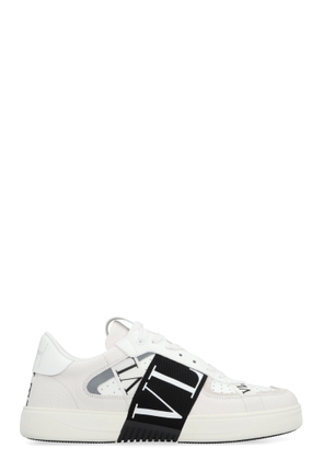 Valentino Garavani - Vl7N Leather And Fabric Low-Top Sneakers