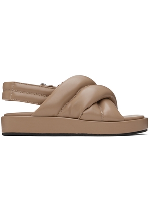 Stand Studio Taupe Spencer Sandals