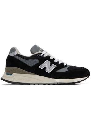 New Balance Black Made in USA 998 Sneakers