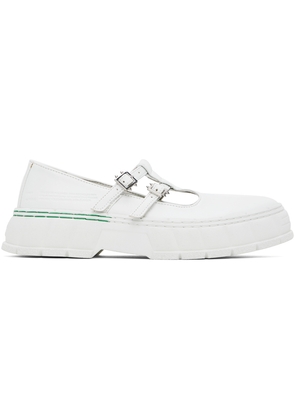 Virón White 2001 Apple Mary Jane Loafers