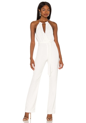 NBD Maika Jumpsuit in Ivory. Size XS.
