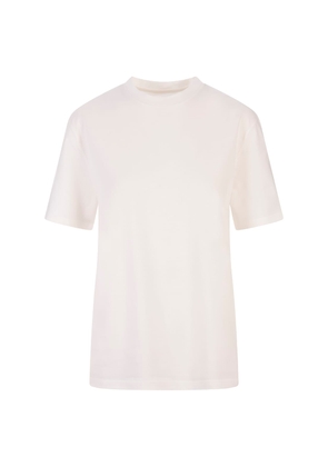 Jil Sander White Over T-Shirt With Logo