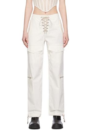 Dion Lee Off-White Hiking Pocket Trousers