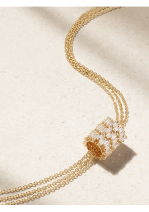 Suzanne Kalan - 18-karat Gold Diamond Necklace - One size