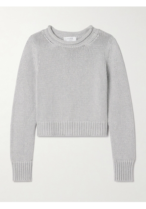 La Ligne - Mini Marina Cotton Sweater - Gray - xx small,x small,small,medium,large,x large,xx large