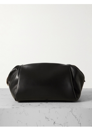 CARVEN - Marie Leather Shoulder Bag - Black - One size