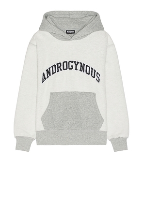 Pleasures Androgynous Hoodie in Grey. Size M, XL/1X.